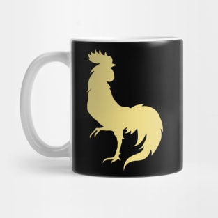 golden rooster Mug